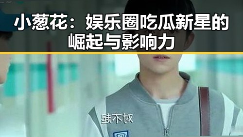 小葱花：娱乐圈吃瓜新星的崛起与影响力