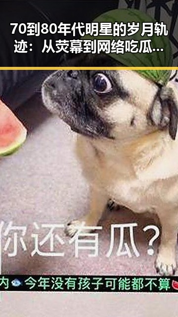 70到80年代明星的岁月轨迹：从荧幕到网络吃瓜热潮